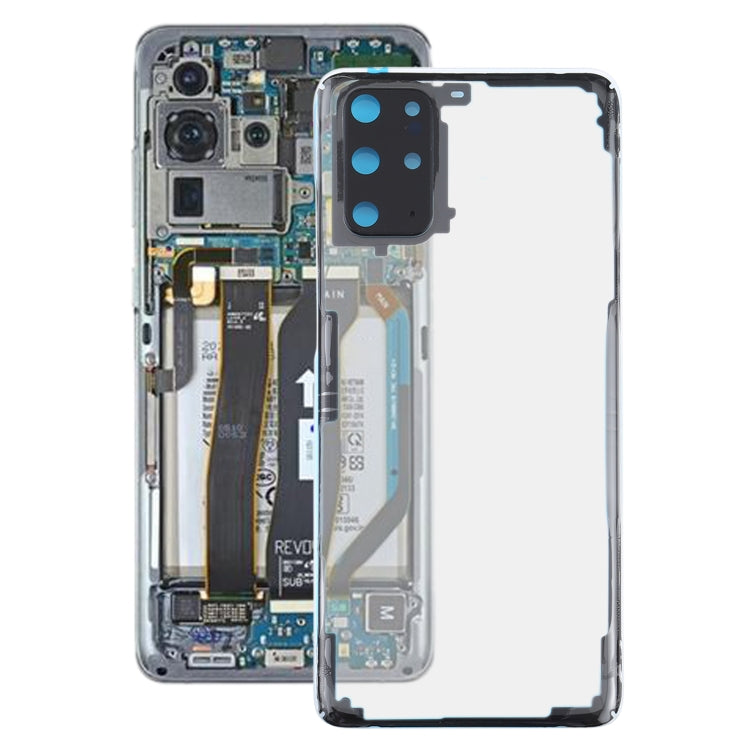 Per Samsung Galaxy S20+ SM-G985 SM-G985F SM-G985F/DS Cover posteriore batteria in vetro trasparente, For Samsung Galaxy S20+