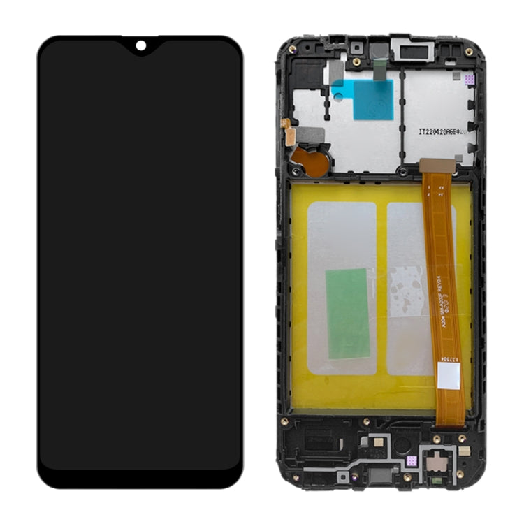 Original LCD Screen and Digitizer Full Assembly with Frame for Samsung Galaxy A20e SM-A202, For Samsung Galaxy A20e (Original)