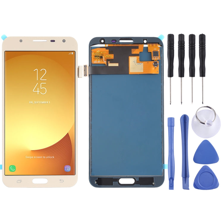 LCD Screen and Digitizer Full Assembly (TFT Material) for Galaxy J7 Neo, J701F/DS, J701M, For Samsung Galaxy J7 Neo TFT, For Galaxy J7 Neo / J701F (TFT), For Galaxy J7 Neo (TFT)