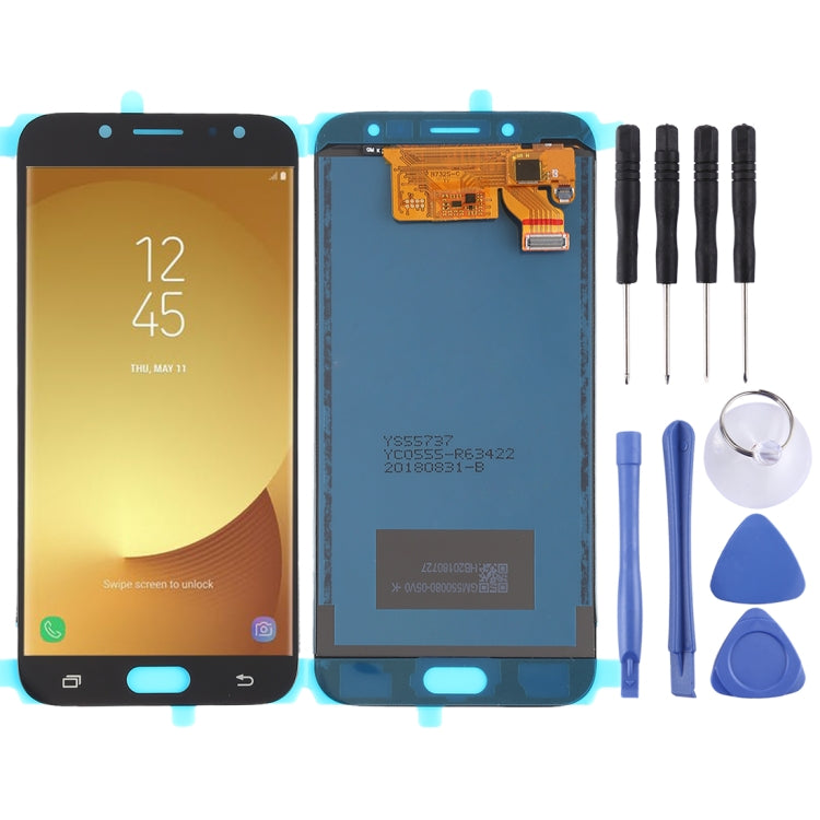 LCD Screen and Digitizer Complete Assembly (TFT Material) for Galaxy J7 (2017), J730F/DS, J730FM/DS, For Galaxy J7 (2017) TFT, For Samsung Galaxy J7 (2017) TFT, For Galaxy J7 (2017)TFT