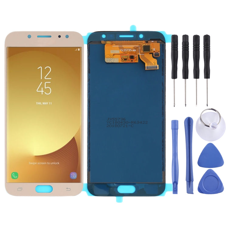 LCD Screen and Digitizer Complete Assembly (TFT Material) for Galaxy J7 (2017), J730F/DS, J730FM/DS, For Galaxy J7 (2017) TFT, For Samsung Galaxy J7 (2017) TFT, For Galaxy J7 (2017)TFT