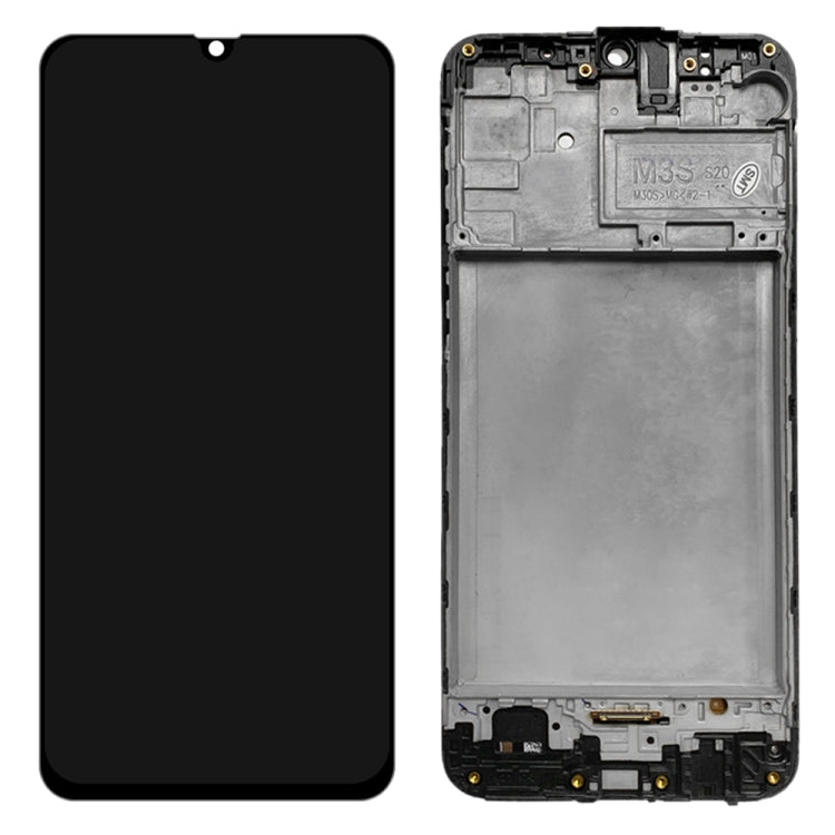 Original LCD Screen and Digitizer Full Assembly with Frame for Samsung Galaxy M21 SM-M215, For Samsung Galaxy M21 (Original)