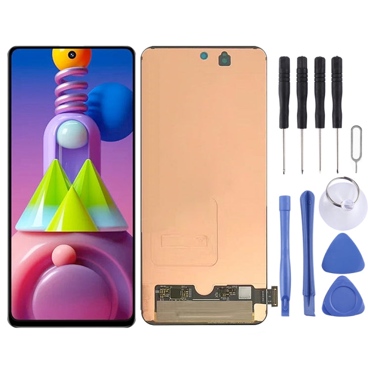 Original LCD Screen and Digitizer Full Assembly for Samsung Galaxy M51 SM-M515, For Samsung Galaxy M51 (Original)