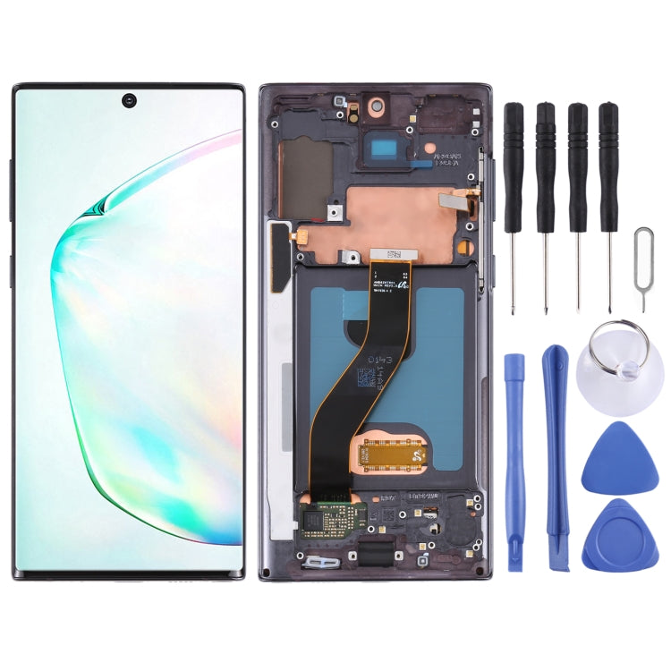 Schermo LCD originale e digitalizzatore assemblaggio completo con cornice per Samsung Galaxy Note10 4G/Note10 5G SM-N971/N970, For Samsung Galaxy Note10 4G/Note10 5G, For Samsung Galaxy Note10 4G/Note10 5G(Original)