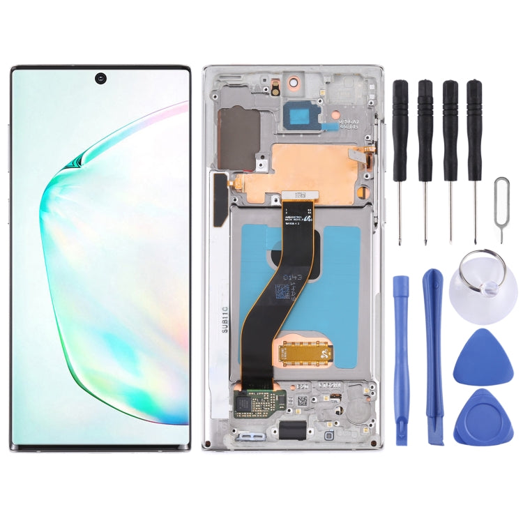 Schermo LCD originale e digitalizzatore assemblaggio completo con cornice per Samsung Galaxy Note10 4G/Note10 5G SM-N971/N970, For Samsung Galaxy Note10 4G/Note10 5G, For Samsung Galaxy Note10 4G/Note10 5G(Original)