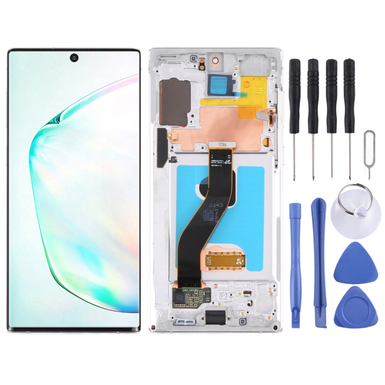 Schermo LCD originale e digitalizzatore assemblaggio completo con cornice per Samsung Galaxy Note10 4G/Note10 5G SM-N971/N970, For Samsung Galaxy Note10 4G/Note10 5G, For Samsung Galaxy Note10 4G/Note10 5G(Original)