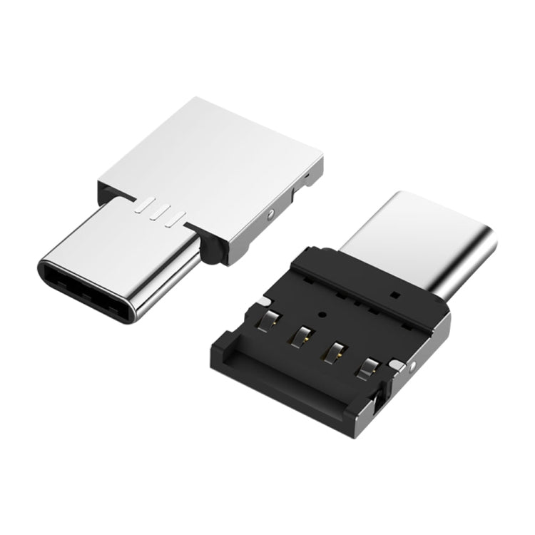 Adattatore USB-C maschio a USB femmina OTG in alluminio