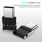 Adattatore USB-C maschio a USB femmina OTG in alluminio