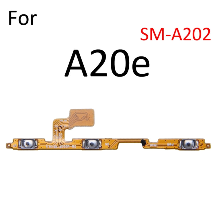 For Samsung Galaxy A20e SM-A202 Power Button & Volume Button Flex Cable, For Samsung Galaxy A20e