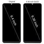 Schermo LCD in materiale OLED e digitalizzatore assemblaggio completo per Samsung Galaxy M30s SM-M307, For Samsung Galaxy M30s(6.36 inch OLED)