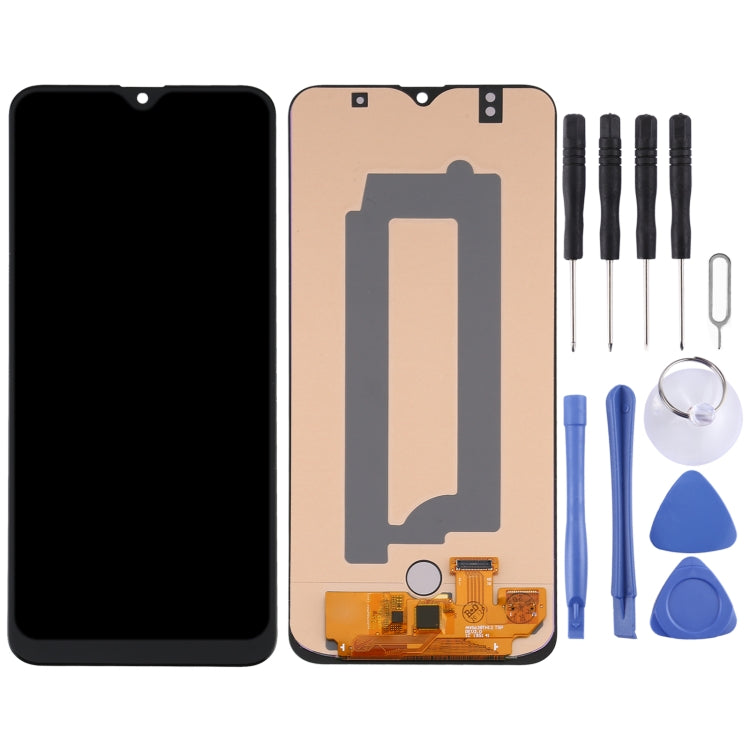 Schermo LCD in materiale OLED e digitalizzatore assemblaggio completo per Samsung Galaxy A30s SM-A307, For Samsung Galaxy A30s(OLED Material)