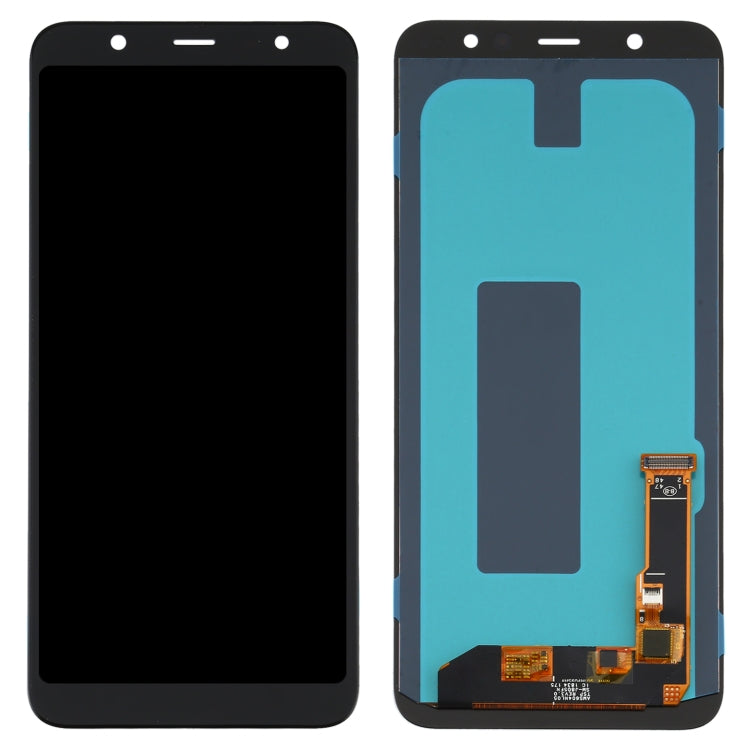 Schermo LCD in materiale OLED e digitalizzatore assemblaggio completo per Samsung Galaxy A6+ (2018) SM-A605, For Samsung Galaxy A6+ (2018) (OLED Material)