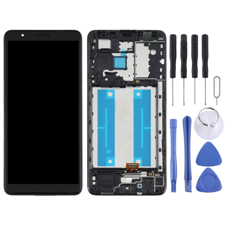 LCD Screen and Digitizer Full Assembly with Frame for Samsung Galaxy A01 Core SM-A013, For Samsung Galaxy A01 Core