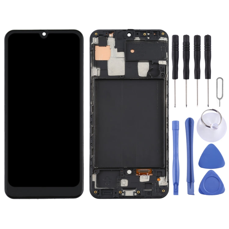 Schermo LCD in materiale TFT e digitalizzatore assemblaggio completo con cornice per Samsung Galaxy A50s, For Samsung Galaxy A50s(TFT)