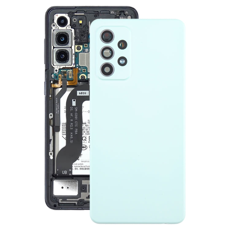 Per Samsung Galaxy A52 5G/4G Cover posteriore batteria con copriobiettivo fotocamera, For Samsung Galaxy A52 5G / A52 4G, For Samsung Galaxy A52 5G / A52 4G(with Camera Lens Frame)