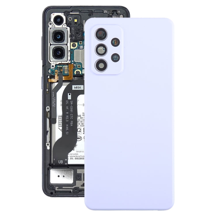 Per Samsung Galaxy A52 5G/4G Cover posteriore batteria con copriobiettivo fotocamera, For Samsung Galaxy A52 5G / A52 4G, For Samsung Galaxy A52 5G / A52 4G(with Camera Lens Frame)
