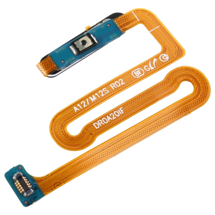 Fingerprint Sensor Flex Cable For Samsung Galaxy M12 / A12 / SM-A125 / M125, For Samsung Galaxy M12 / A12