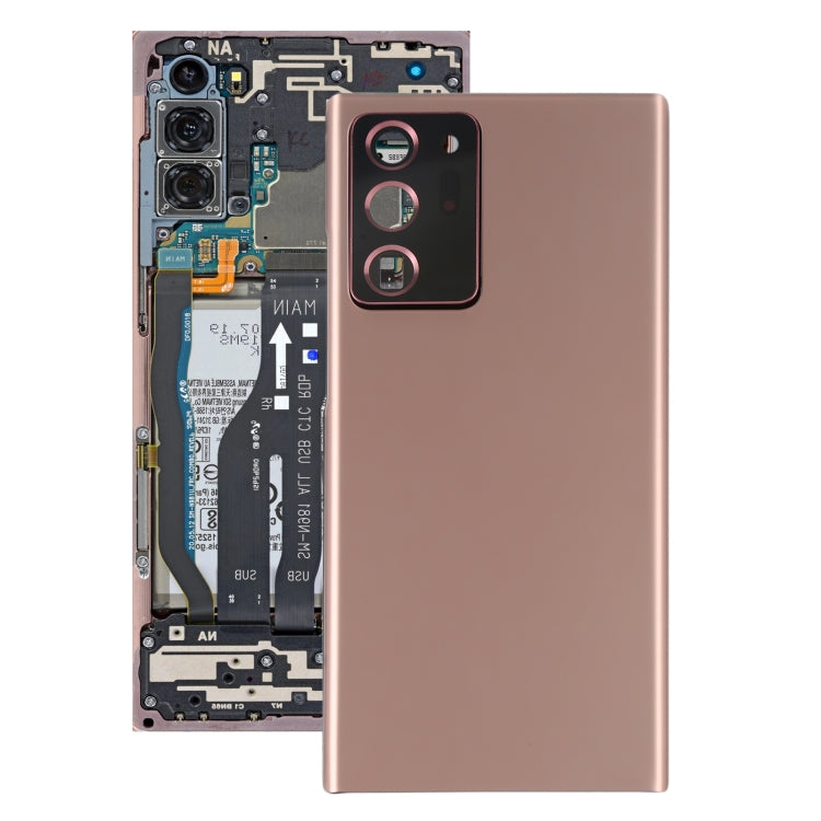 Per Samsung Galaxy Note20 Ultra Cover posteriore per batteria con copriobiettivo per fotocamera, For Samsung Galaxy Note20 Ultra(with Camera Cover)