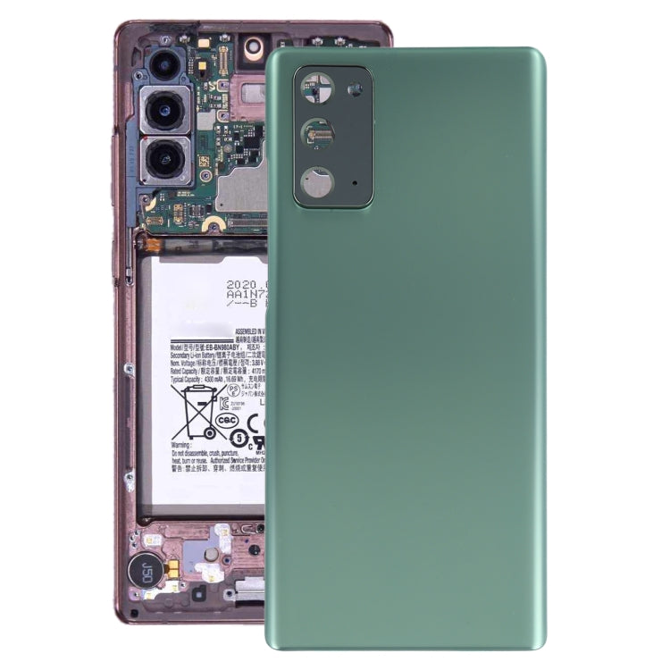 Per Samsung Galaxy Note20 Cover posteriore della batteria con copriobiettivo della fotocamera, For Samsung Galaxy Note20(with Camera Cover)