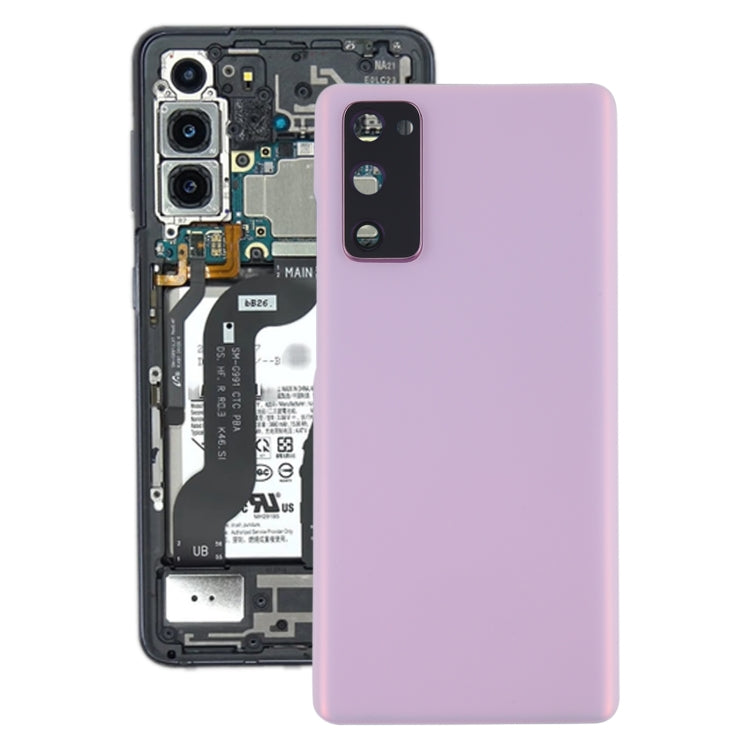 Per Samsung Galaxy S20 FE Cover posteriore della batteria con copriobiettivo della fotocamera, For Samsung Galaxy S20 FE(with Camera Cover)