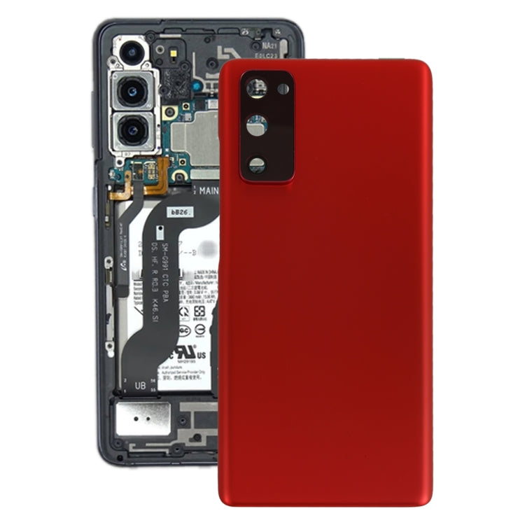 Per Samsung Galaxy S20 FE Cover posteriore della batteria con copriobiettivo della fotocamera, For Samsung Galaxy S20 FE(with Camera Cover)