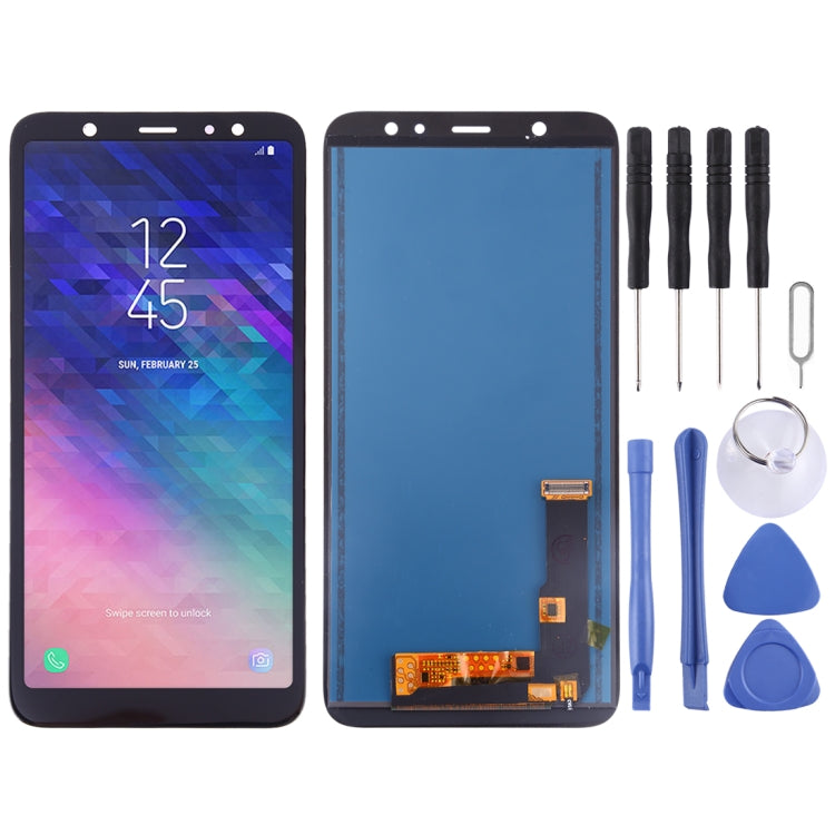 Schermo LCD e digitalizzatore assemblato completo (materiale TFT) per Galaxy A6+ (2018), For Samsung Galaxy A6+ (2018) TFT