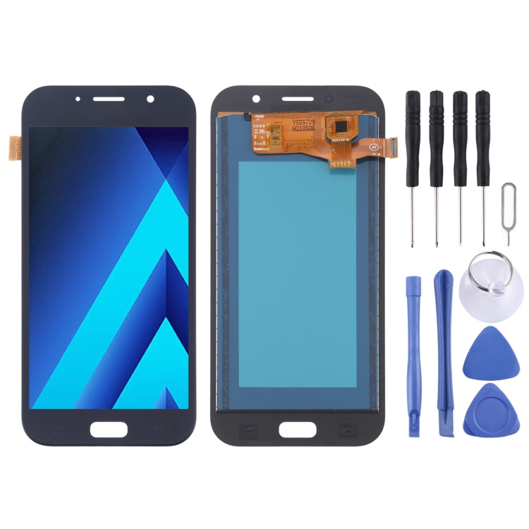 LCD Screen and Digitizer Complete Assembly (TFT Material) for Galaxy A7 (2017), A720FA, A720F/DS, For Samsung Galaxy A7 (2017) TFT, For Galaxy A7 (2017) /A720FA, For Galaxy A7 (2017)，TFT