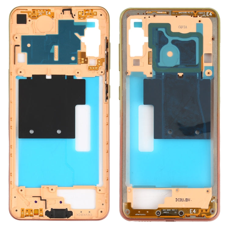 For Samsung Galaxy A60 Middle Frame Plate, For Samsung Galaxy A60 (Orange), For Samsung Galaxy A60