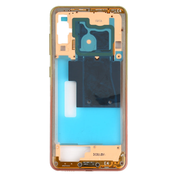 Per Samsung Galaxy A60 Piastra con cornice centrale, For Samsung Galaxy A60 (Orange), For Samsung Galaxy A60