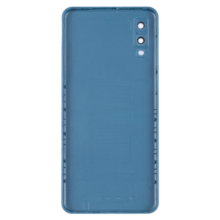 Per Samsung Galaxy A02 Cover posteriore della batteria con copriobiettivo della fotocamera, For Samsung Galaxy A02, For Samsung Galaxy A02(With Camera Lens)