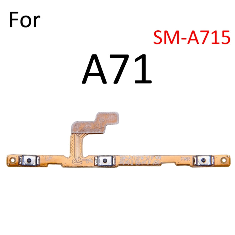 For Samsung Galaxy A71 SM-A715 Power Button & Volume Button Flex Cable, For Samsung Galaxy A71