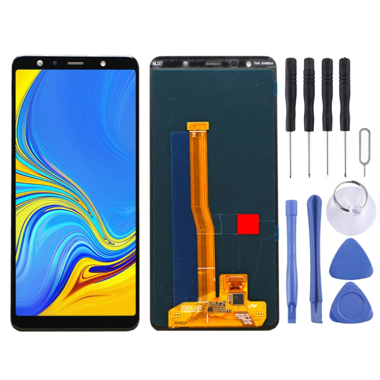 Schermo LCD e digitalizzatore assemblaggio completo per Galaxy A7 (2018), A750F / DS, For Samsung Galaxy A7 (2018)