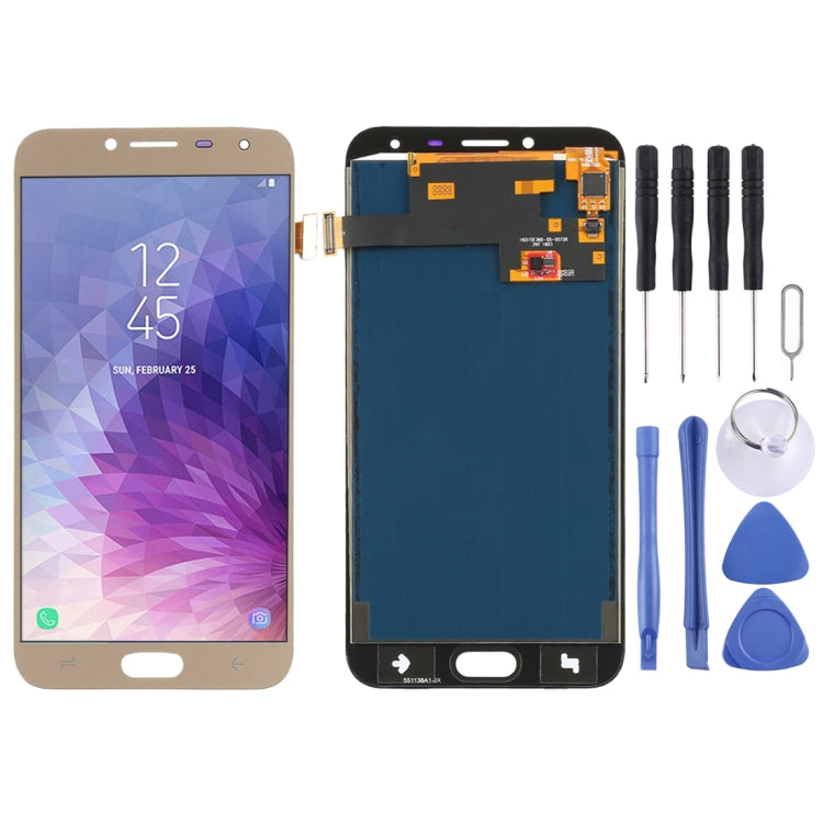 Schermo LCD e digitalizzatore assemblato completo (materiale TFT) per Galaxy J4, J400F/DS, J400G/DS, For Samsung Galaxy J4 (TFT), For Galaxy J4