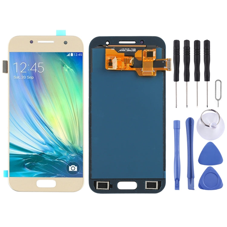 LCD Screen and Digitizer Complete Assembly (TFT Material) for Galaxy A3 (2017), A320FL, A320F, A320F/DS, A320Y/DS, A320Y, For Galaxy A3 (2017) TFT, For Samsung Galaxy A3 (2017) TFT