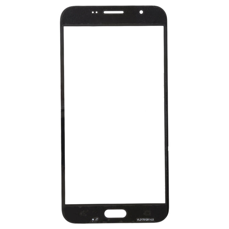 Per Samsung Galaxy J7 V / J727V / J727P 10 pezzi Lenti in vetro esterne per schermo anteriore, For Samsung Galaxy J7 V