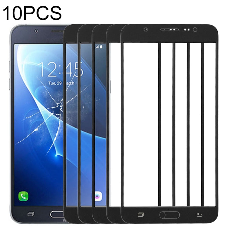 For Samsung Galaxy J7 (2016), J710F, J710FN, J710M/MN, J7108 10pcs Front Screen Outer Glass Lens, For Samsung Galaxy J7 (2016)