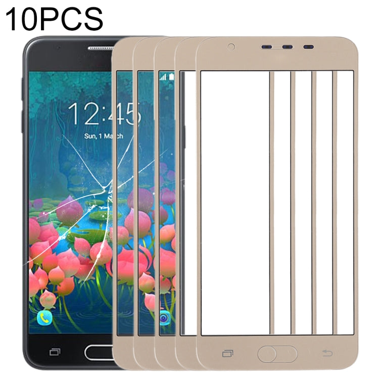 For Samsung Galaxy J5 Prime, On5 (2016), G570F/DS, G570Y 10pcs Front Screen Outer Glass Lens, For Samsung Galaxy J5 Prime