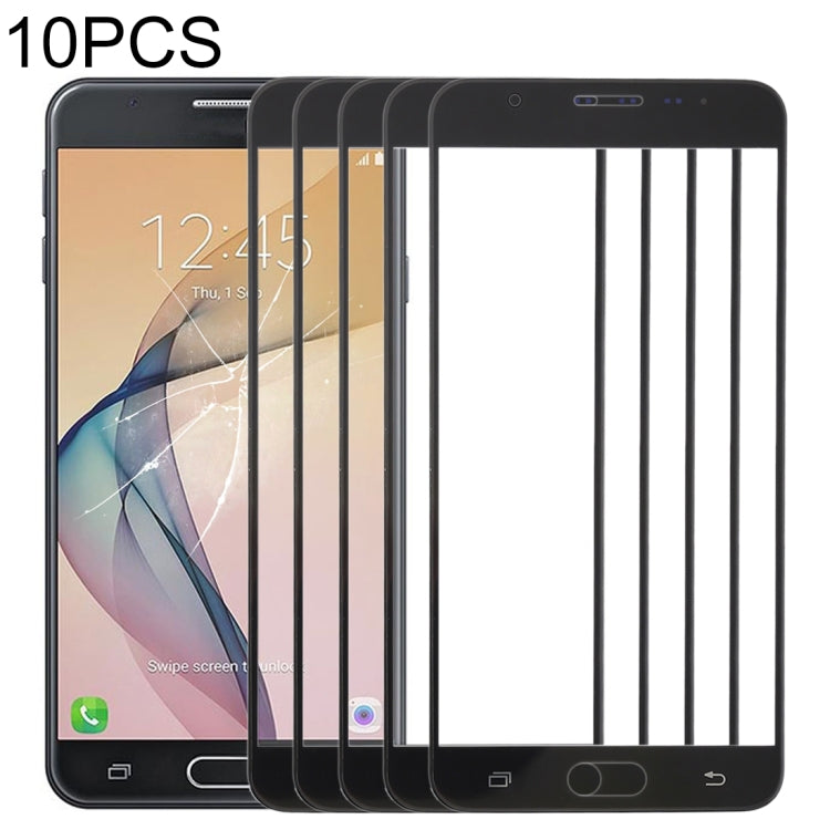 For Samsung Galaxy J7 Prime, On7 (2016), G610F, G610F/DS, G610F/DD, G610M, G610M/DS, G610Y/DS 10pcs Front Screen Outer Glass Lens, For Samsung Galaxy J7 Prime