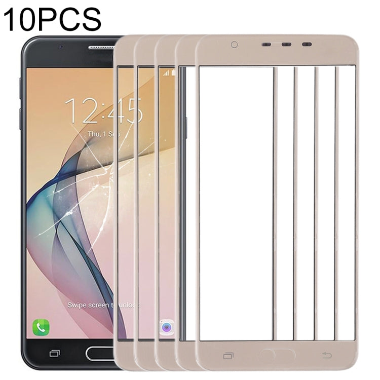 For Samsung Galaxy J7 Prime, On7 (2016), G610F, G610F/DS, G610F/DD, G610M, G610M/DS, G610Y/DS 10pcs Front Screen Outer Glass Lens, For Samsung Galaxy J7 Prime