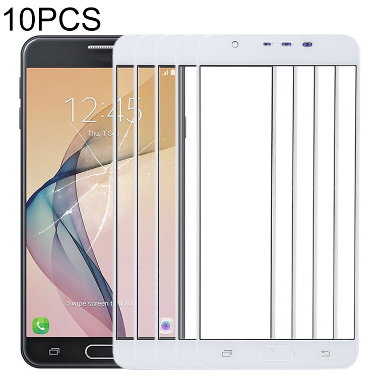 For Samsung Galaxy J7 Prime, On7 (2016), G610F, G610F/DS, G610F/DD, G610M, G610M/DS, G610Y/DS 10pcs Front Screen Outer Glass Lens, For Samsung Galaxy J7 Prime