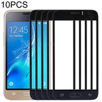 Per Samsung Galaxy J1 (2016) / J120 Lente in vetro esterna per schermo anteriore da 10 pezzi, For Samsung Galaxy J1 (2016)