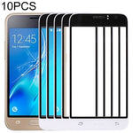 Per Samsung Galaxy J1 (2016) / J120 Lente in vetro esterna per schermo anteriore da 10 pezzi, For Samsung Galaxy J1 (2016)