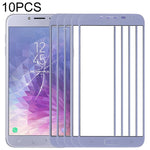 Per Samsung Galaxy J4 (2018) Lente in vetro esterna per schermo anteriore da 10 pezzi, For Samsung Galaxy J4 (2018), For Samsung Galaxy J4 2018 (10pcs)