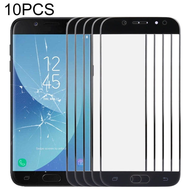 Per Samsung Galaxy J5 (2017) / J530 Lente in vetro esterna per schermo anteriore da 10 pezzi, For Samsung Galaxy J5 (2017)