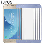 Per Samsung Galaxy J3 2017 / J330 Lente in vetro esterna per schermo anteriore da 10 pezzi, For Samsung Galaxy J3 (2017)