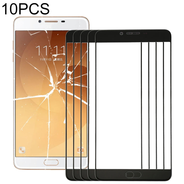 For Samsung Galaxy C9 Pro / C900 10pcs Front Screen Outer Glass Lens, For Samsung Galaxy C9 Pro