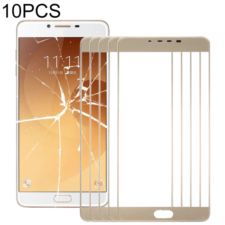 For Samsung Galaxy C9 Pro / C900 10pcs Front Screen Outer Glass Lens, For Samsung Galaxy C9 Pro