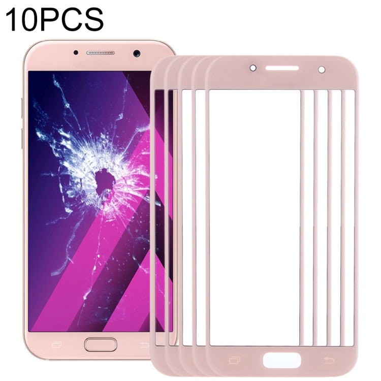 For Samsung Galaxy A7 (2017) / A720 10pcs Front Screen Outer Glass Lens, For Samsung Galaxy A7 (2017)