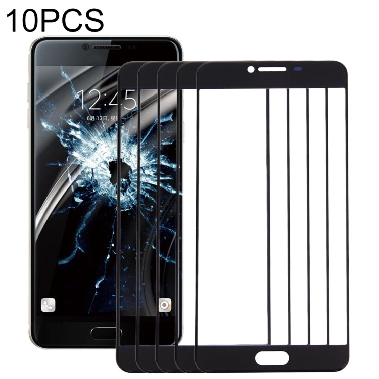 For Samsung Galaxy C5 10pcs Front Screen Outer Glass Lens, For Samsung Galaxy C5