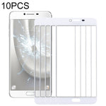 Per Samsung Galaxy C5 10 pezzi Lente in vetro esterno per schermo anteriore, For Samsung Galaxy C5